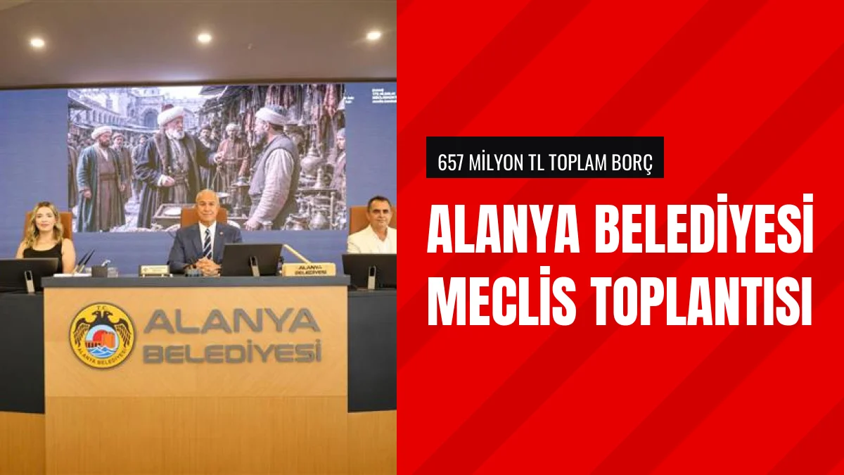 Alanya Belediyesi Eylül Ayı Meclis Toplantısını Gerçekleştirdi