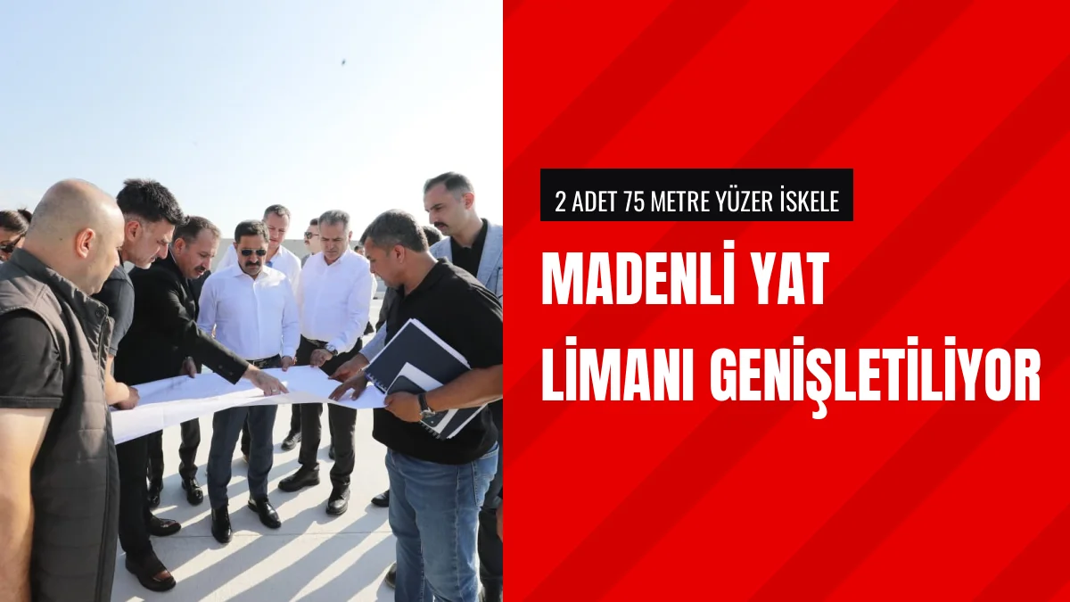 Hatay Madenli Yat Limanı Kapasitesi 100 Yat İlave İle Artırılıyor