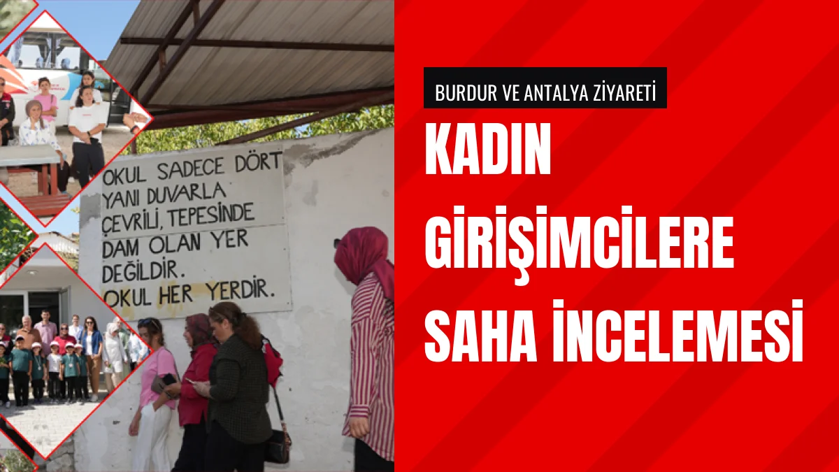 Isparta İl Tarım ve Orman Müdürlüğünden Kadın Girişimci Gezisi